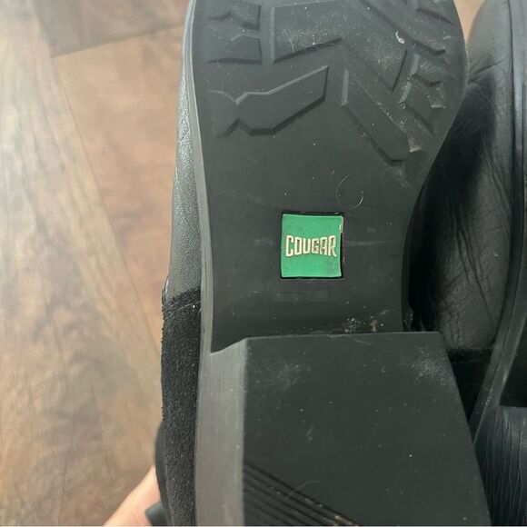 Waterproof Cougar Booties Cougar
Connect Suede Leather
Ankle Boot Sz 10 - Picture 6 of 14